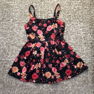Forever 21 Mini Floral Party Dress